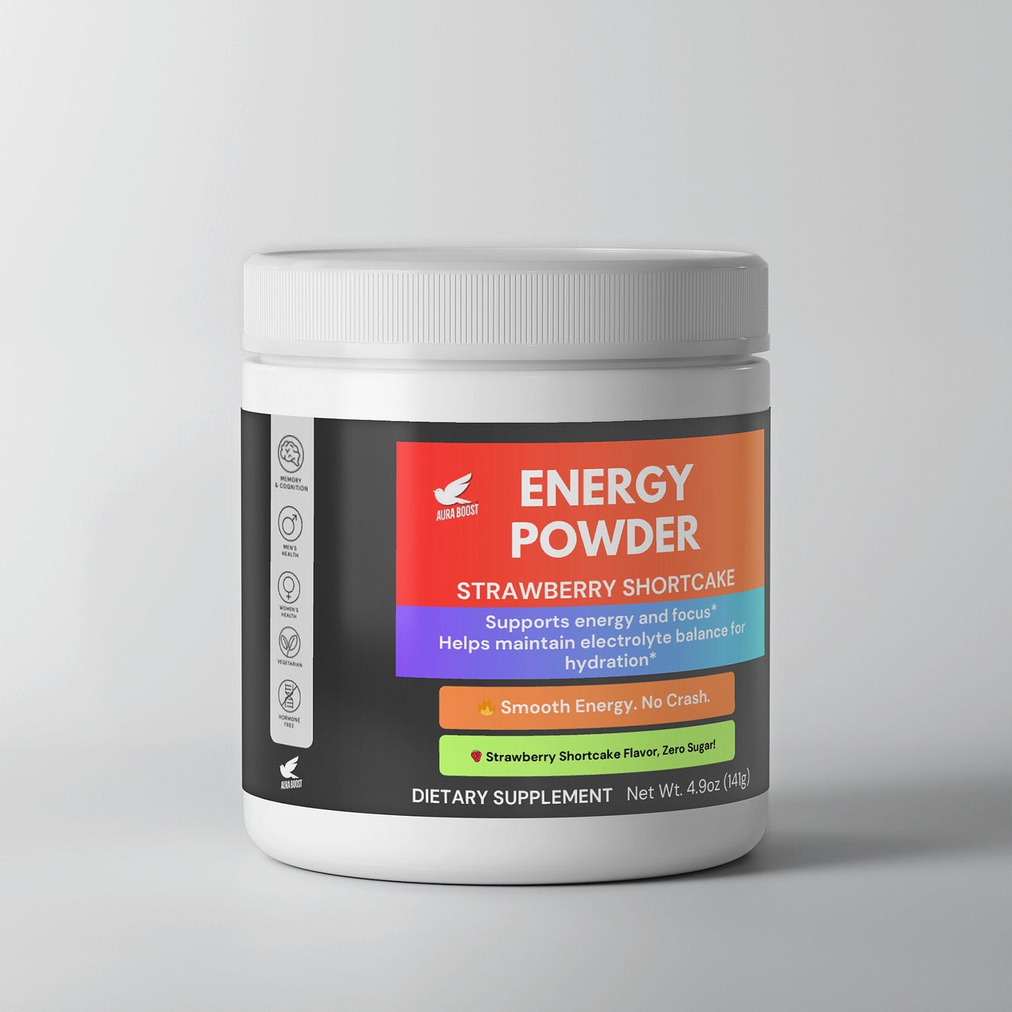 Energy Powder (Strawberry Shortcake)