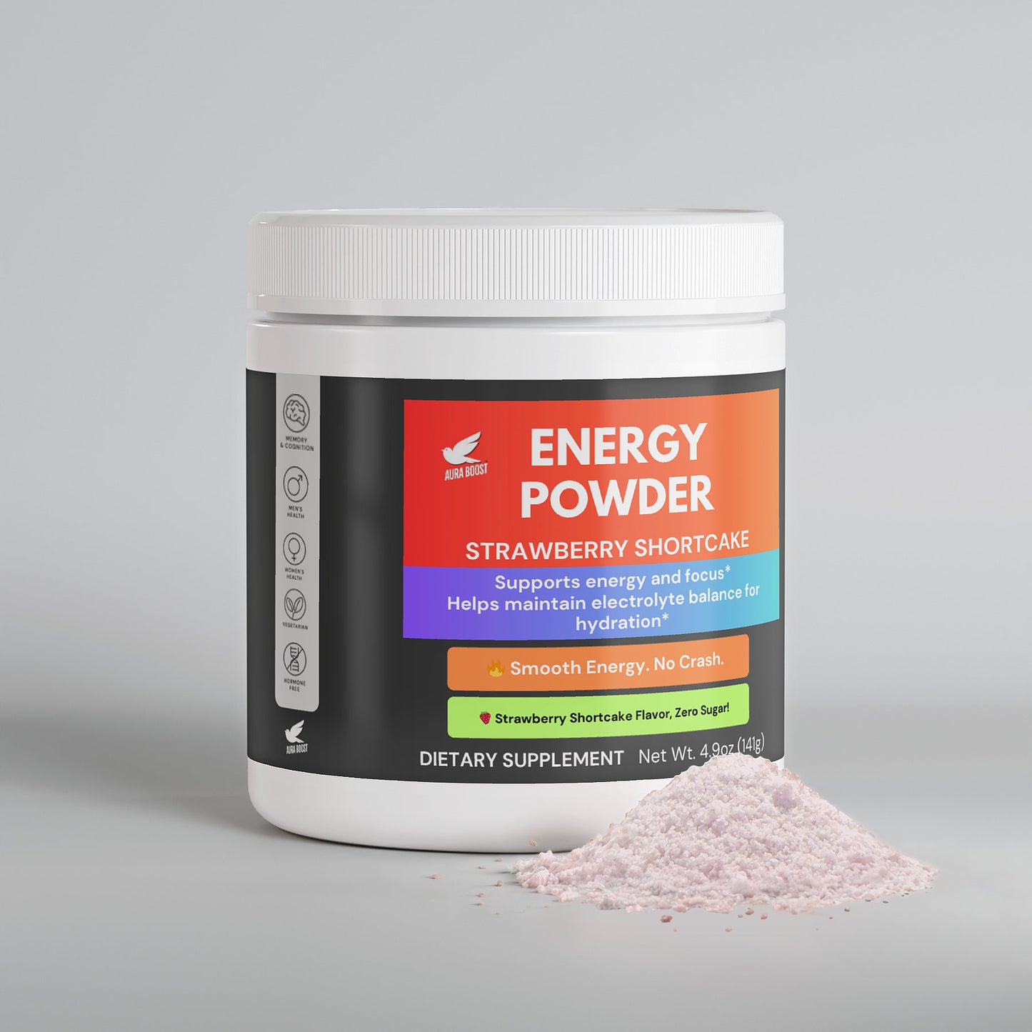 Energy Powder (Strawberry Shortcake)