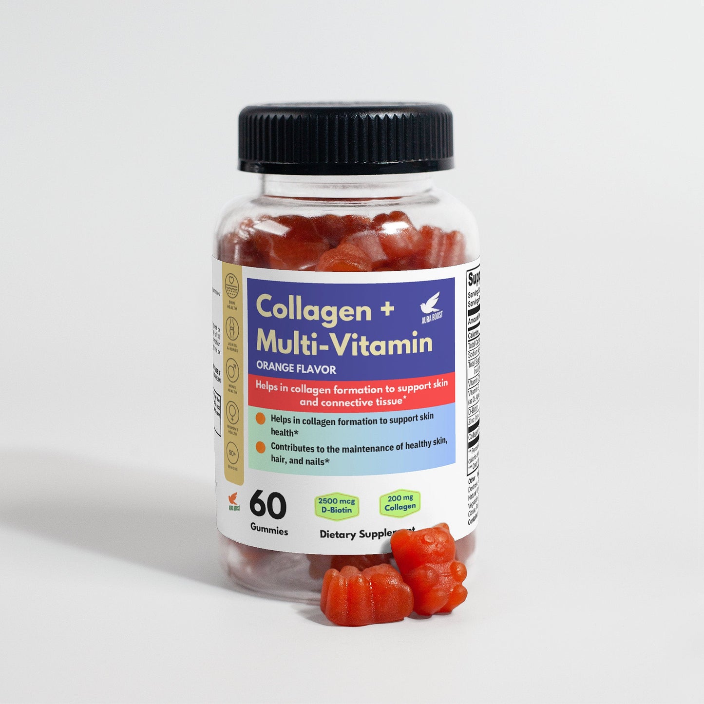 Collagen and Multi-Vitamin Gummies (Adult)