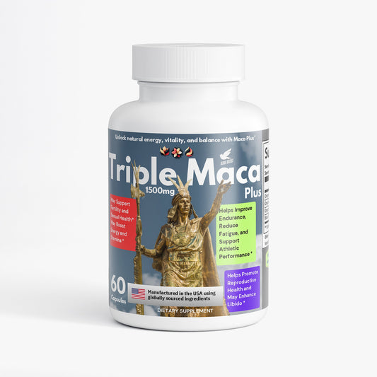 Triple Maca Plus 1500mg Pro Formula