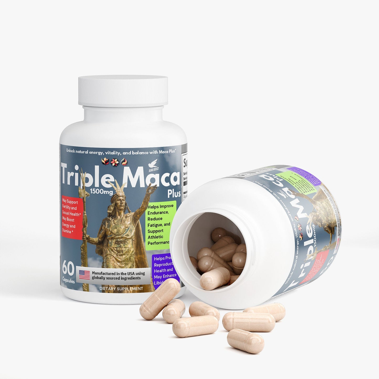 Triple Maca Plus 1500mg Pro Formula