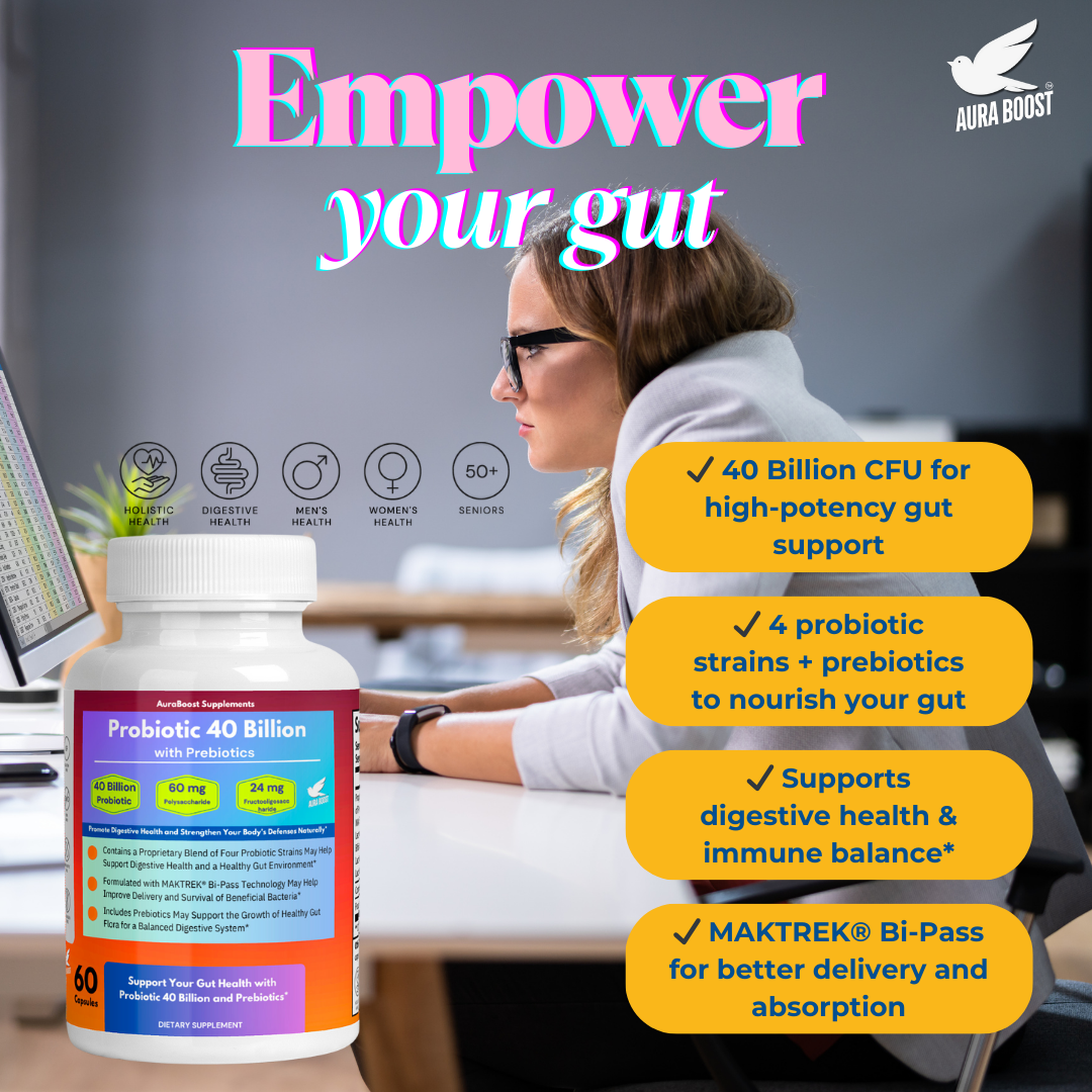 Probiotic 40 Billion with Prebiotics