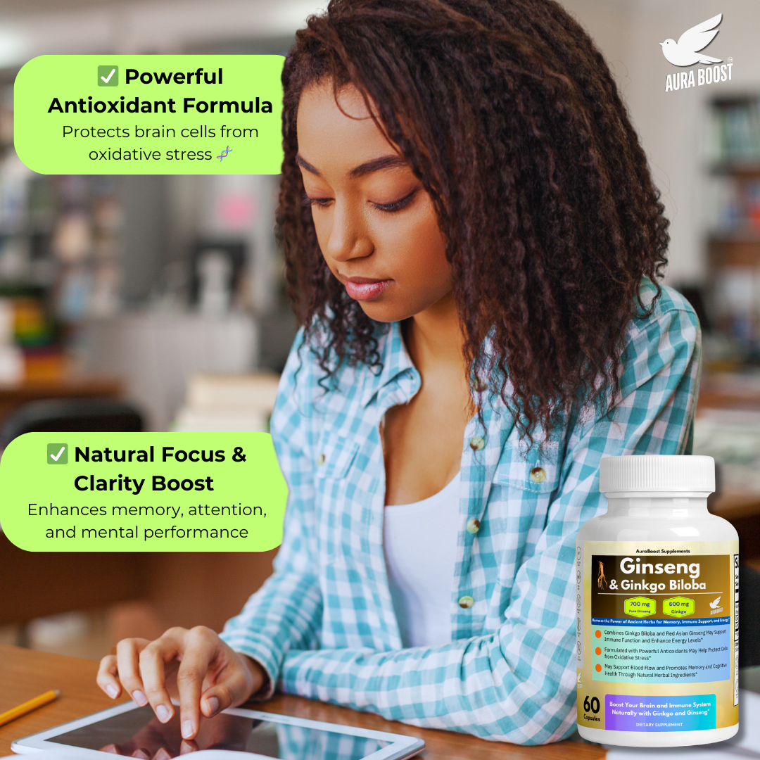Ginkgo Biloba + Ginseng