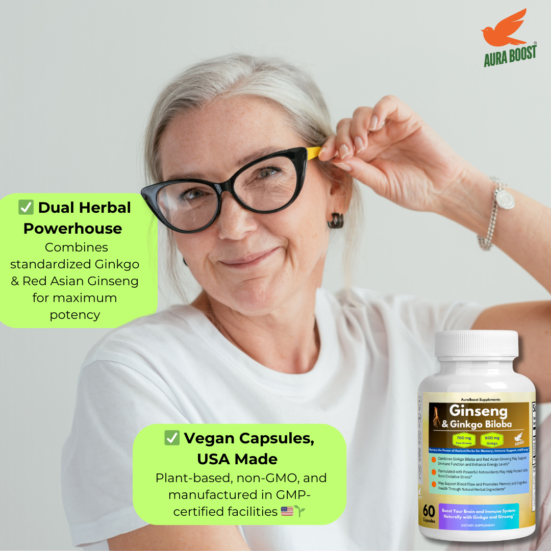 Ginkgo Biloba + Ginseng