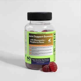 Joint Support Gummies with Glucosamine - Raspberry Flavor