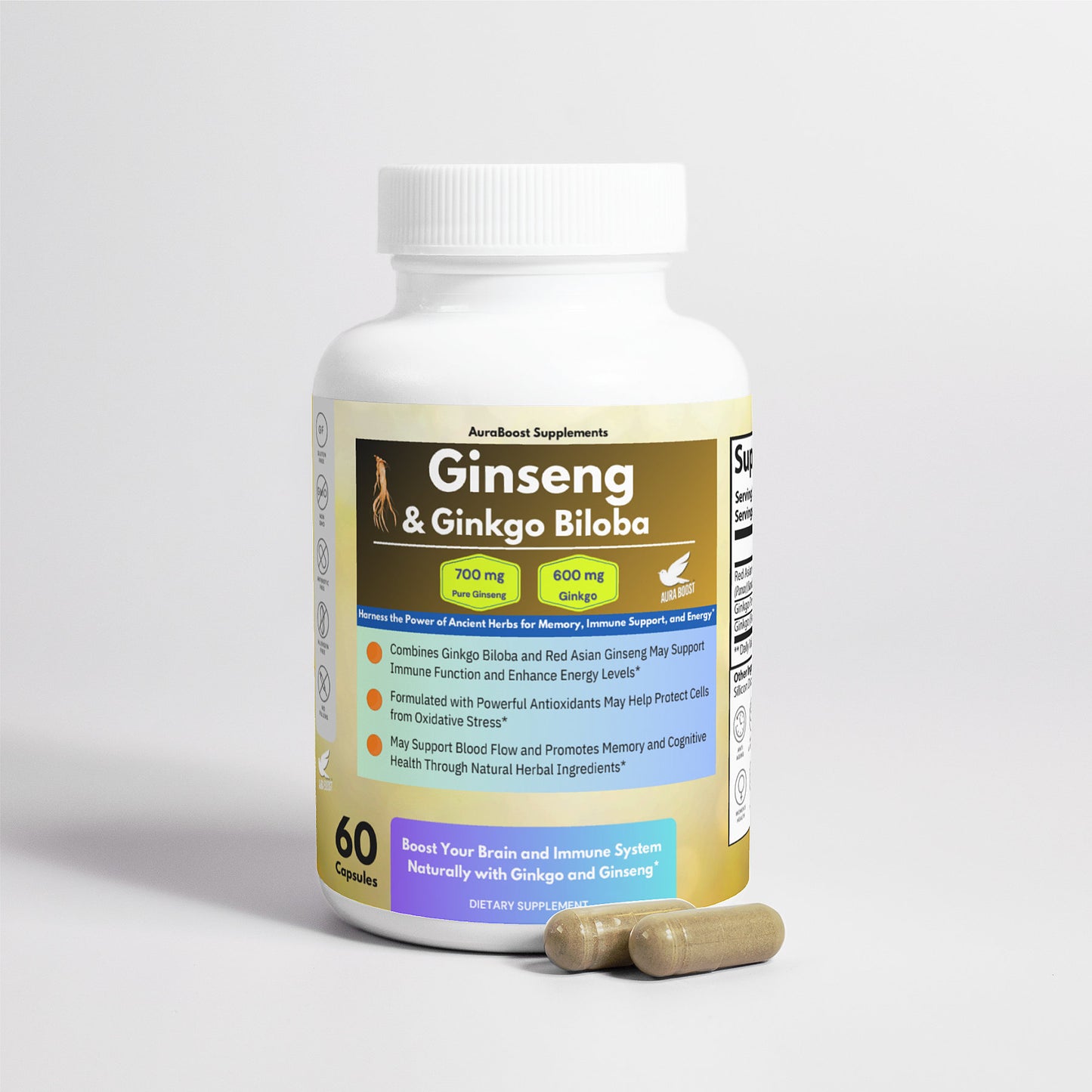Ginkgo Biloba + Ginseng