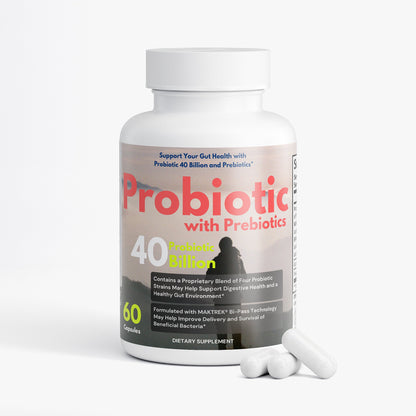 Probiotic 40 Billion with Prebiotics 