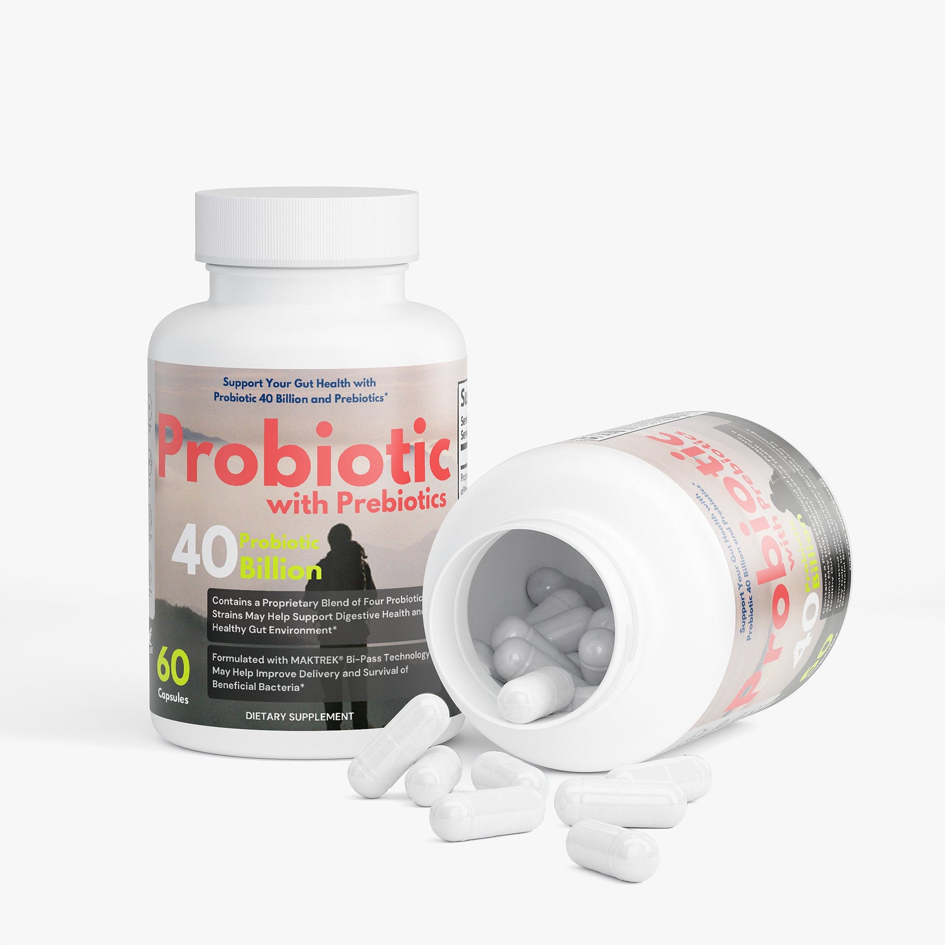 Probiotic 40 Billion with Prebiotics 