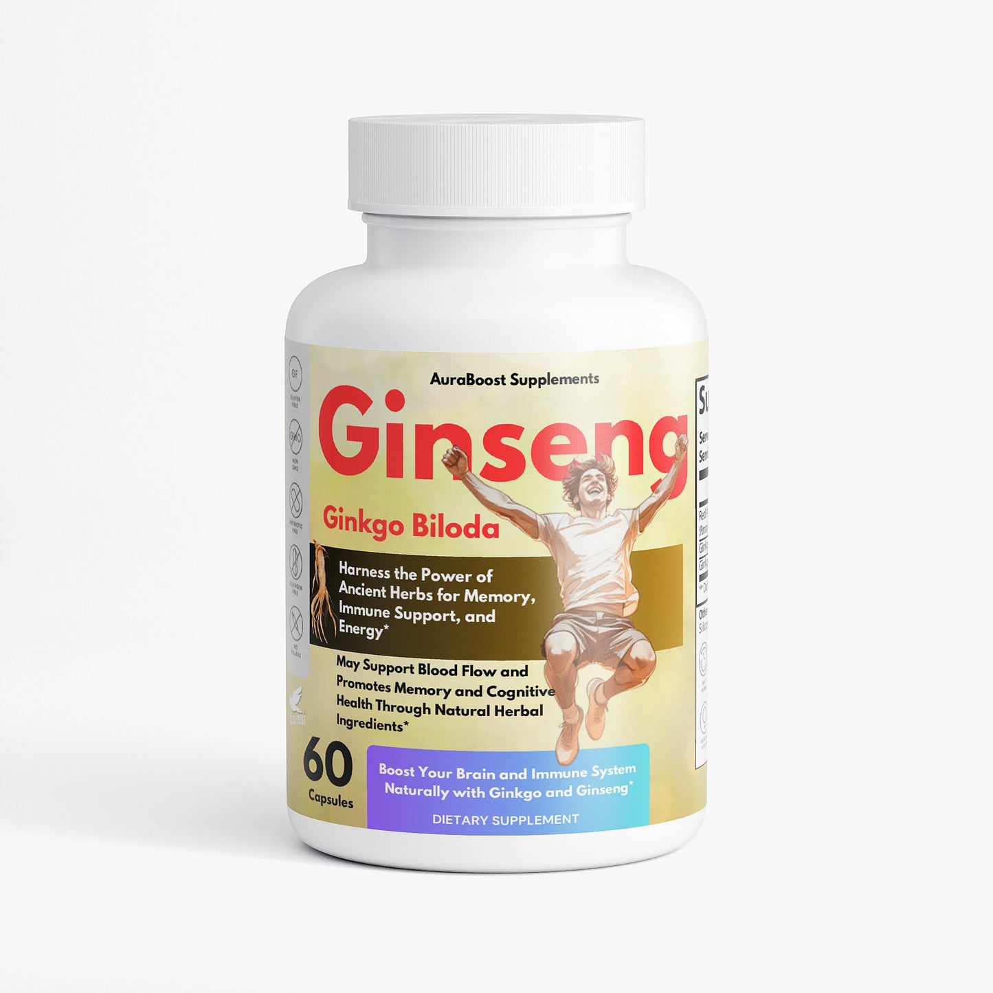 Ginkgo Biloba + Ginseng Power Blend 