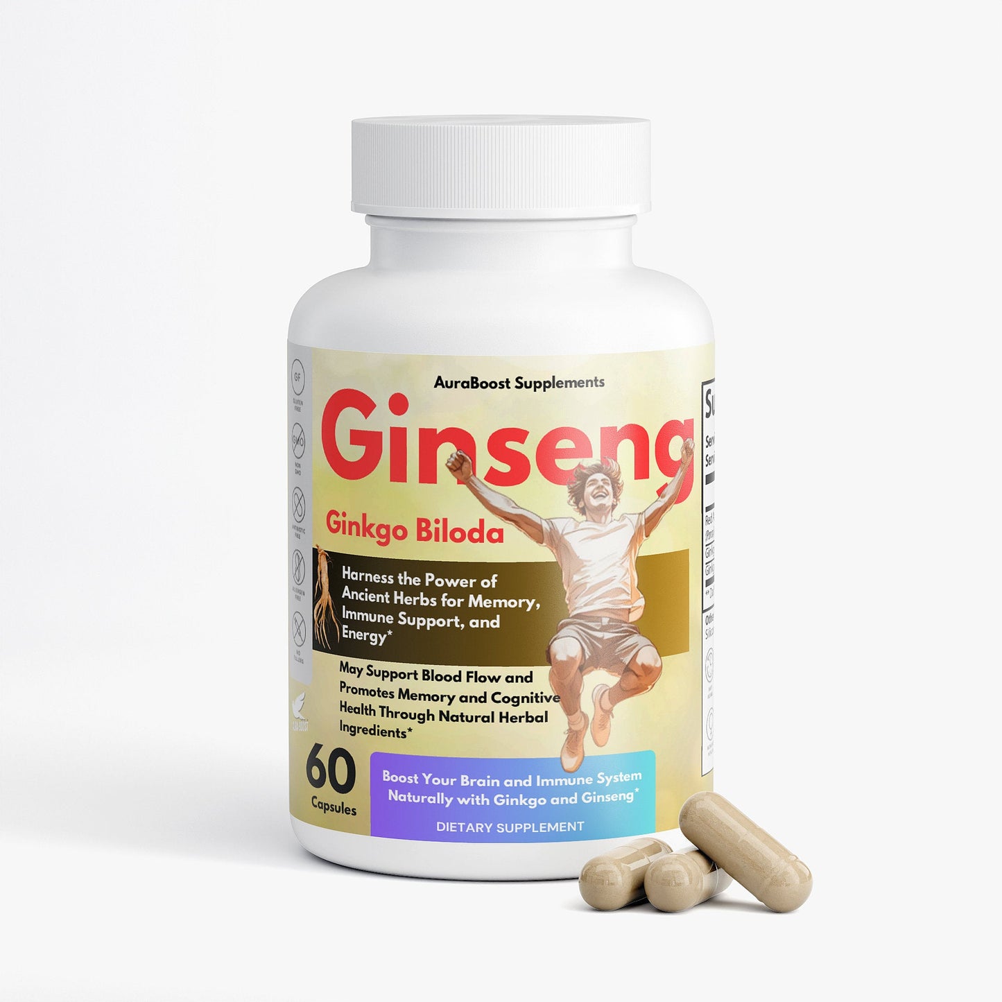 Ginkgo Biloba + Ginseng Power Blend 