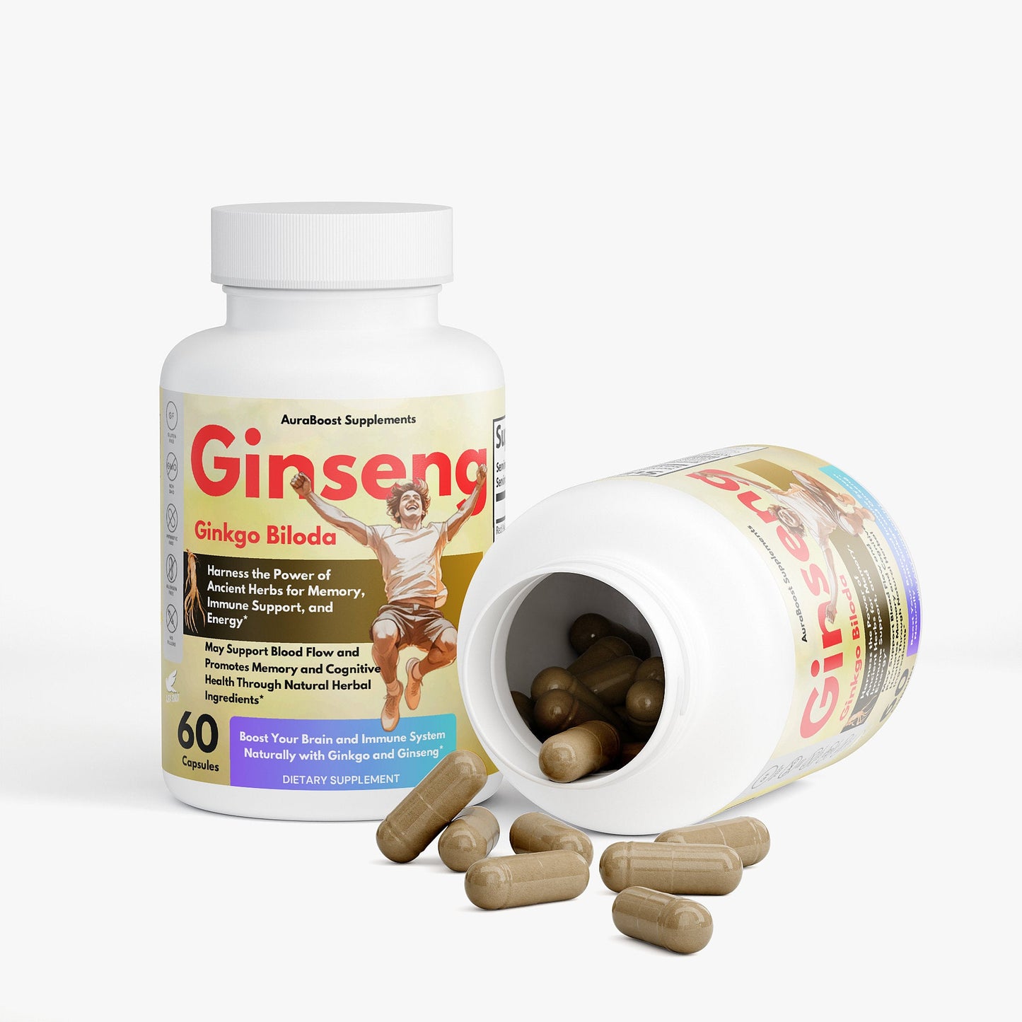 Ginkgo Biloba + Ginseng Power Blend 