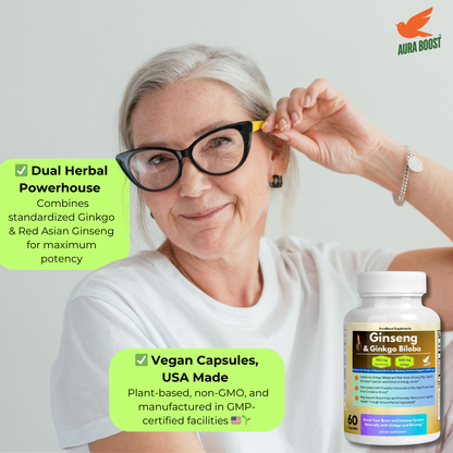Ginkgo Biloba + Ginseng